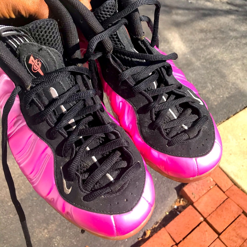 Nike FOAMPOSITE PINK size 10 2012 AUTHENTIC!!